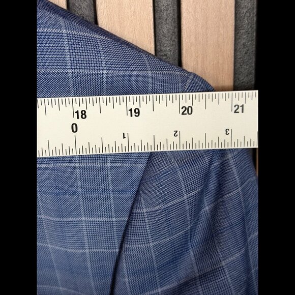 Sartoria Tosi Blazer 54R Mens Blue Italy Made 100% Wool Super 150s Hand Made - Picture 5 of 11